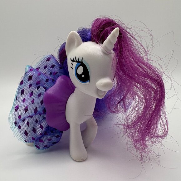 My Little Pony (MLP) The Movie Rarity Sparkling & Spinning 2017 G4 (SKU: 339TO) - Picture 1 of 8